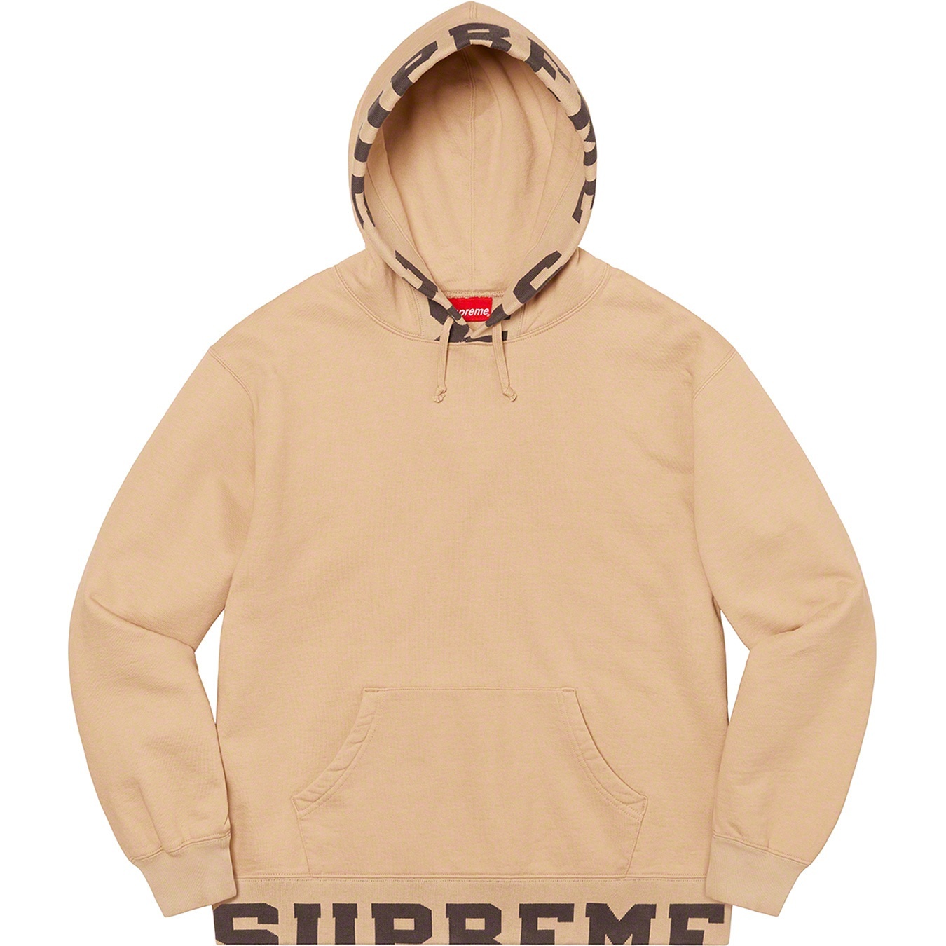 Cropped Logos Hooded Sweatshirt view 3